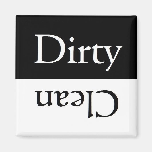 Dishwasher Magnet Magneet (Voorkant)