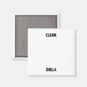 Dishwasher Magnet Magneet (Voorkant / Achterkant)