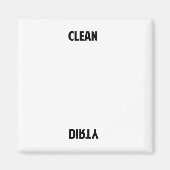 Dishwasher Magnet Magneet (Voorkant)