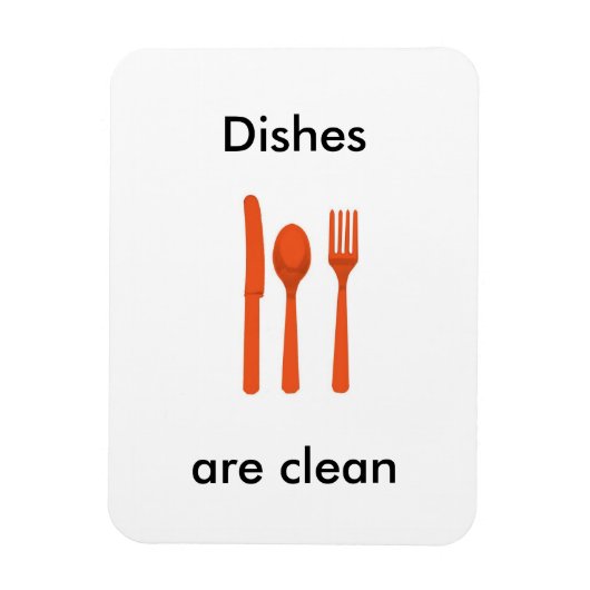 Dishwasher Magnet Magneet (Verticaal)