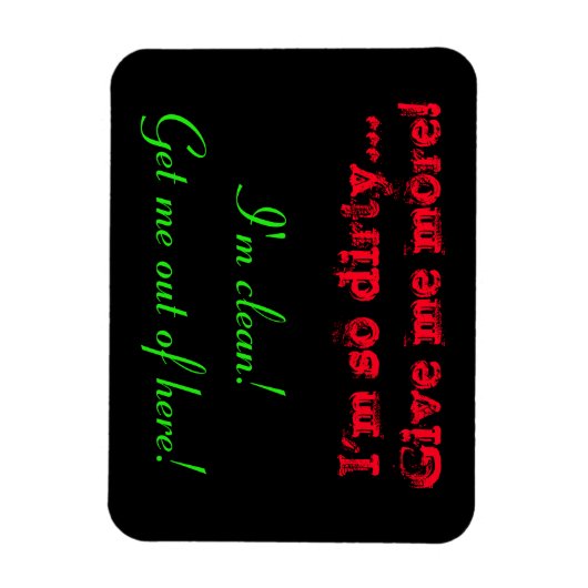 Dishwasher Magnet Magneet (Verticaal)