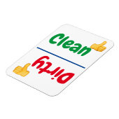 Dishwasmachine Magneet (Linkerzijde)