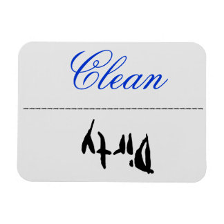 Dishwasmachine Magnet Clean Dirty Magneet