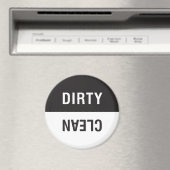 Dishwasmachine Magnet Dirty Clean Sign of Notifica Magneet (Insitu (Vaatwasser))