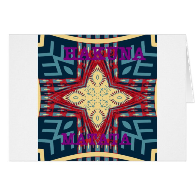 Disign Hakuna Matata Hope (Voorkant Horizontaal)