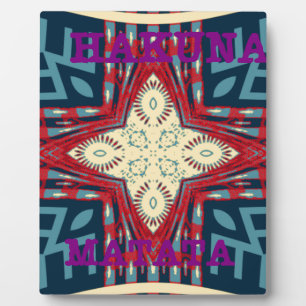 Disign Hakuna Matata Hope Fotoplaat