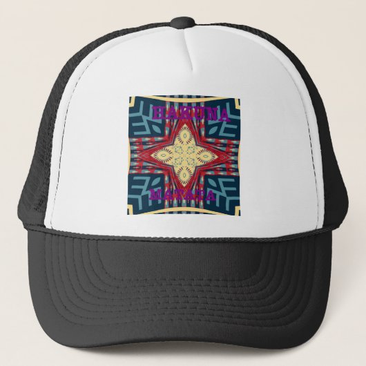 Disign Hakuna Matata Hope Trucker Pet (Voorkant)