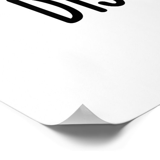 Disinte-druif Funny Disintegration Grape Pun Poster (Hoek)