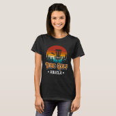 Disk Golf Abuela Grandma Grandmoeder T-shirt (Voorkant volledig)