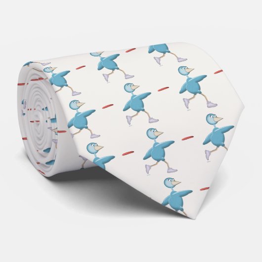 Disk Golf Bird Stropdas (Opgerold)