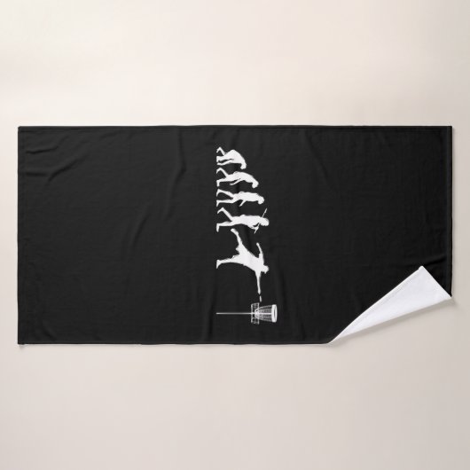 Disk Golf Evolution Disk Golf Cadeaux (Serviette de bain)