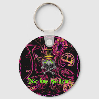 Disk Golf Hardcore Sleutelhanger