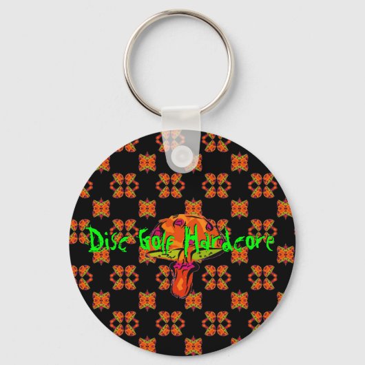 Disk Golf Hardcore Sleutelhanger (Voorkant)