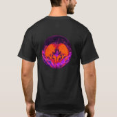 DISK GOLF HARDCORE T-SHIRT (Achterkant)