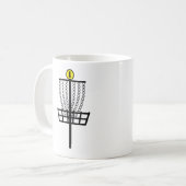 Disk Golf Hole Koffiemok (Voorkant links)
