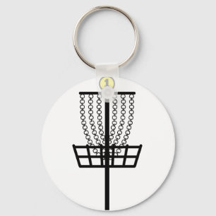 Disk Golf Hole Sleutelhanger