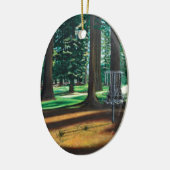 DISK GOLF KERAMISCH ORNAMENT (Links)