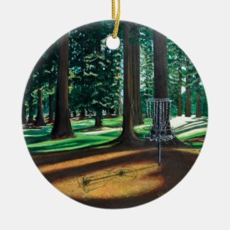 DISK GOLF KERAMISCH ORNAMENT