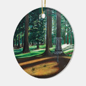 DISK GOLF KERAMISCH ORNAMENT (Links)