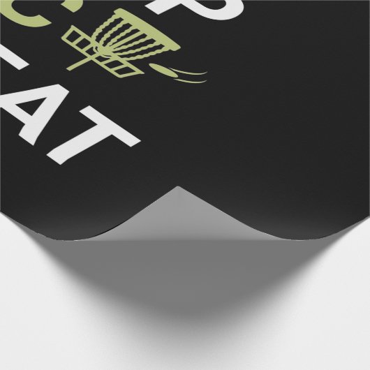 Disk Golf Player | Eat Sleep Disk Golf Repo Cadeaupapier (Hoek)