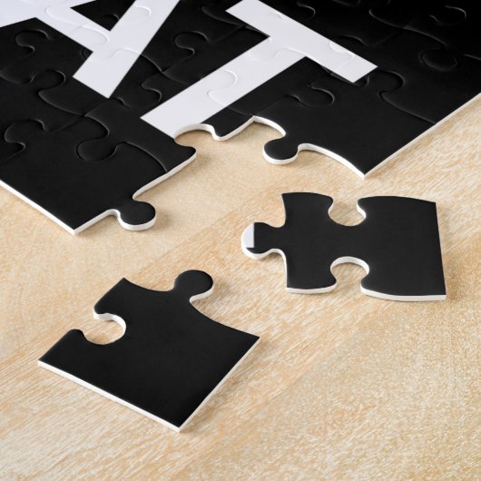 Disk Golf Player | Eat Sleep Disk Golf Repo Legpuzzel (Zijkant)