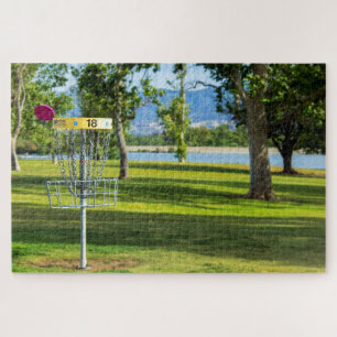 Disk Golf Puzzle Legpuzzel