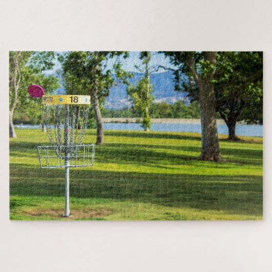 Disk Golf Puzzle Legpuzzel (Horizontaal)