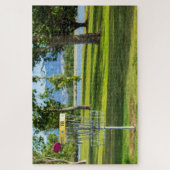Disk Golf Puzzle Legpuzzel (Verticaal)