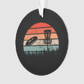 Disk Golf Retro Ornament (voorkant)