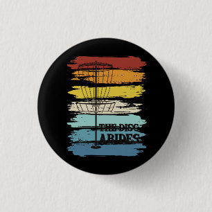 Disk Golf Retro Ronde Button 3,2 Cm