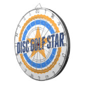 Disk Golf Star Dartbord (Voorkant Rechts)