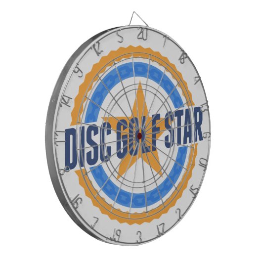 Disk Golf Star Dartbord (Voorkant Links)