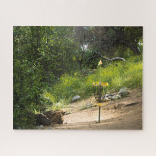 Disk Golf Sunset Puzzle Legpuzzel