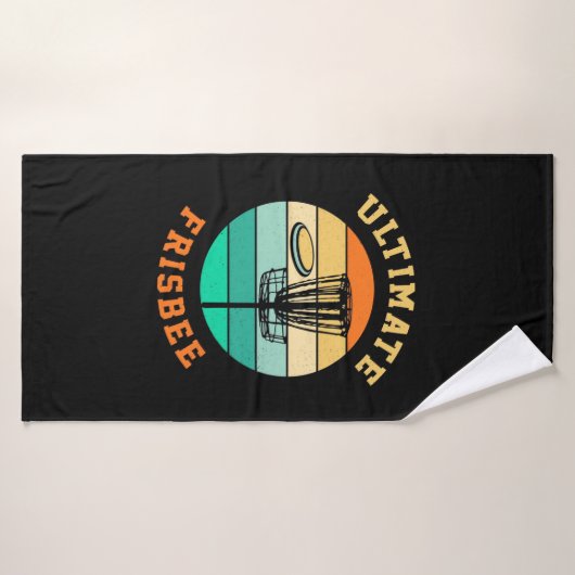 Disk Golf Ultimate Frisbee Badhanddoek (Badhanddoek)