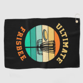 Disk Golf Ultimate Frisbee Golfhanddoek (Horizontaal)