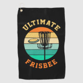Disk Golf Ultimate Frisbee Golfhanddoek (Voorkant)