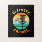 Disk Golf Ultimate Frisbee Legpuzzel (Verticaal)