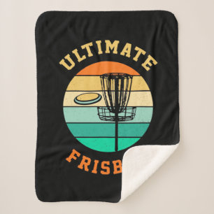 Disk Golf Ultimate Frisbee Sherpa Deken