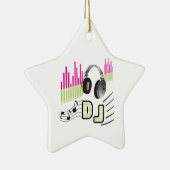 DISK JOCKEY KERAMISCH ORNAMENT (Rechts)