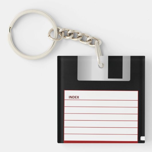 diskette sleutelhanger (Voorkant)
