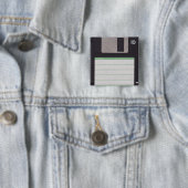 diskette vierkante button 5,1 cm (In situ)