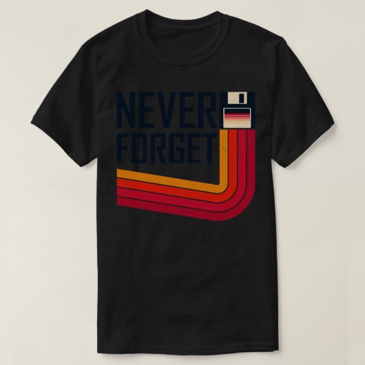 Diskette voor iedereen t-shirt (Design voorkant)