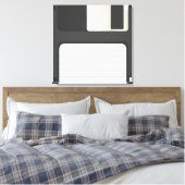 Diskettes voor diskettes canvas afdruk (Insitu (Slaapkamer))