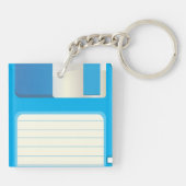 Diskettes voor diskettes sleutelhanger (Achterkant)