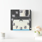 Diskettes voor diskettes vierkante klok (Huis)