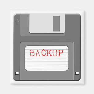 Diskettestation Magneet