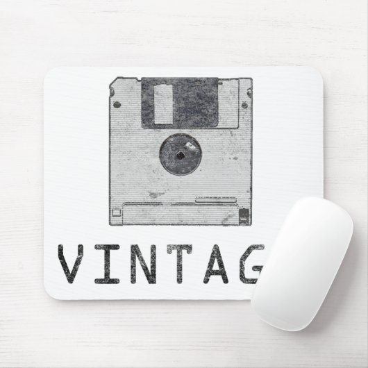 diskettestation muismat (Met muis)