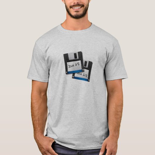 Diskettestation T-shirt (Voorkant)