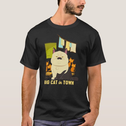 Disney and Pixar’s Luca Machiavelli Big Cat in Tow T-shirt (Voorkant)