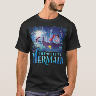 Disney De Kleine Zeemeermin Ariel & Eric Grotto-ha T-shirt